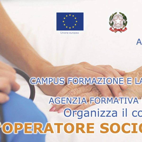 CORSO O.S.S. (Operatore Socio Sanitario) –  Avviso Pubblico n. 1/FSE/2018 – SCADENZA IL 22 FEBBRAIO 2019