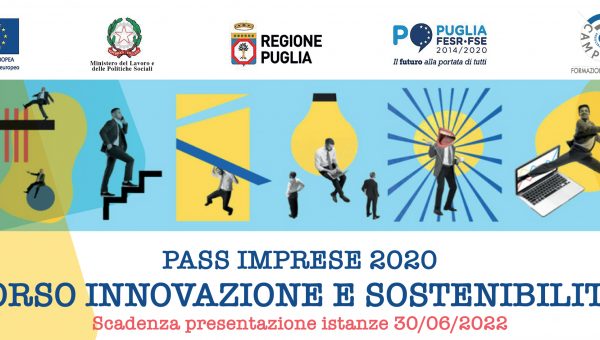 PASS IMPRESE 2020 – CORSO INNOVAZIONE E SOSTENIBILITA’