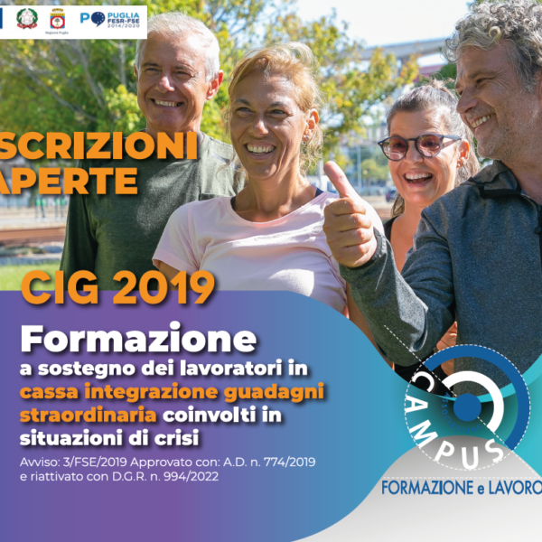 Cig 2019 – Formazione per Cassintegrati